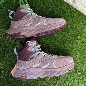 👟HOKA ONE ONEWomen 
Anacapa Mid GORE-TEX Hiking Shoes 
Elderberry/Grape Wine